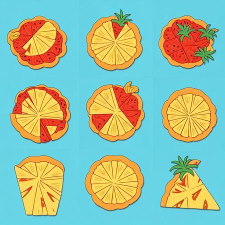 00035-20230621141921-7777-Pineapple Pizza stickers  , Very detailed, clean, high quality, sharp image.jpg